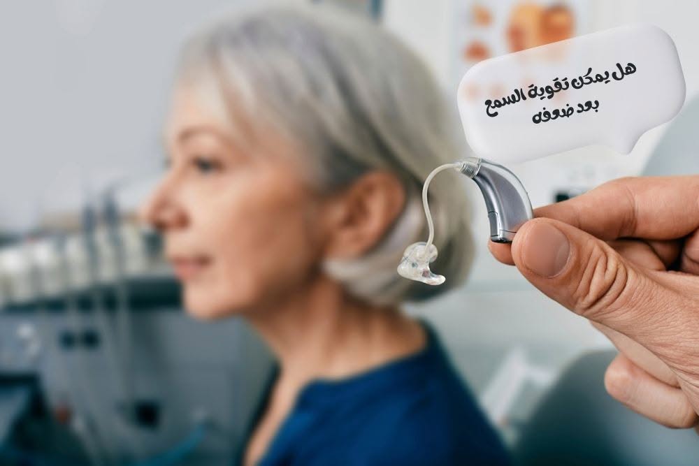 هل يمكن تقوية السمع بعد ضعفه